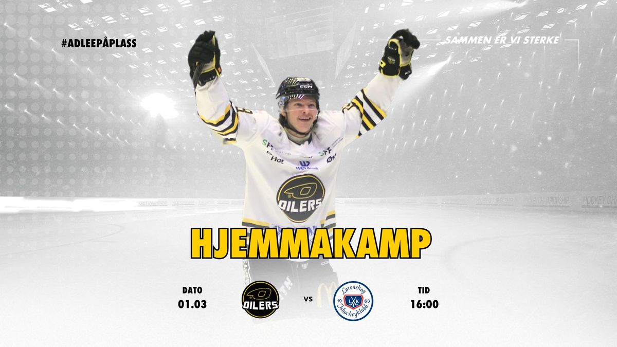 Hjemmakamp: Oilers - L\u00f8renskog