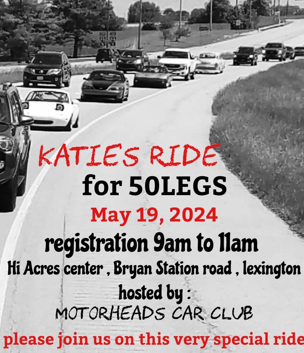 8th annual katies ride for 50legs 
