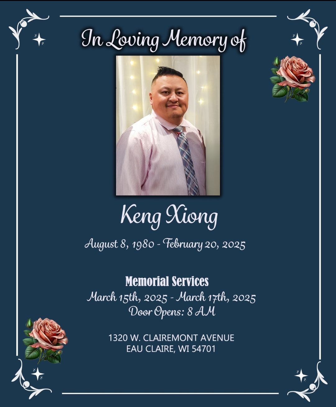 Celebration of Life for Keng Xiong