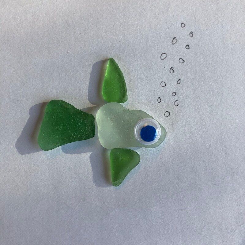 Youth Services: Drop in Craft with Sea Glass