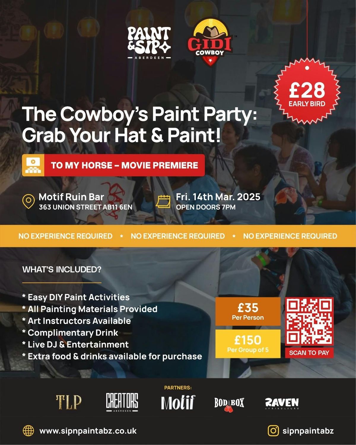 The Cowboy\u2019s Paint Party 