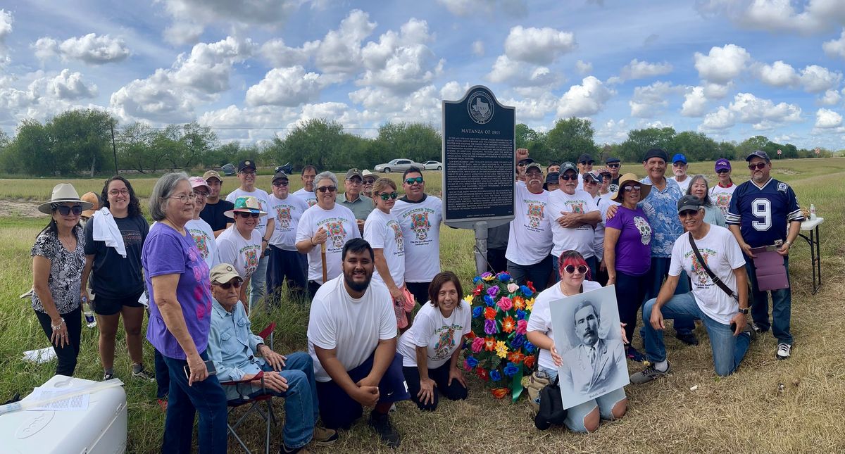 Fifth Annual D\u00eda de los Muertos Caminata in Remembrance of La Matanza of 1915 