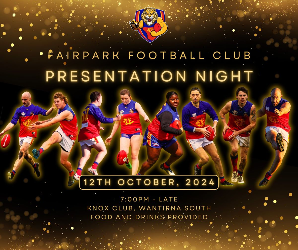 2024 Presentation Night