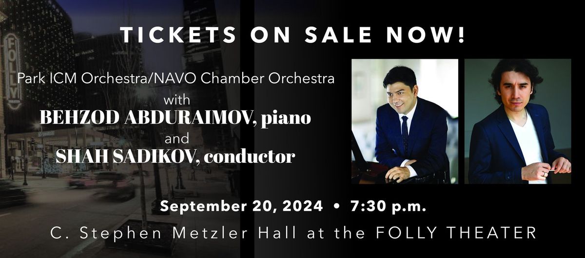 Park ICM Orchestra and NAVO Chamber Orchestra