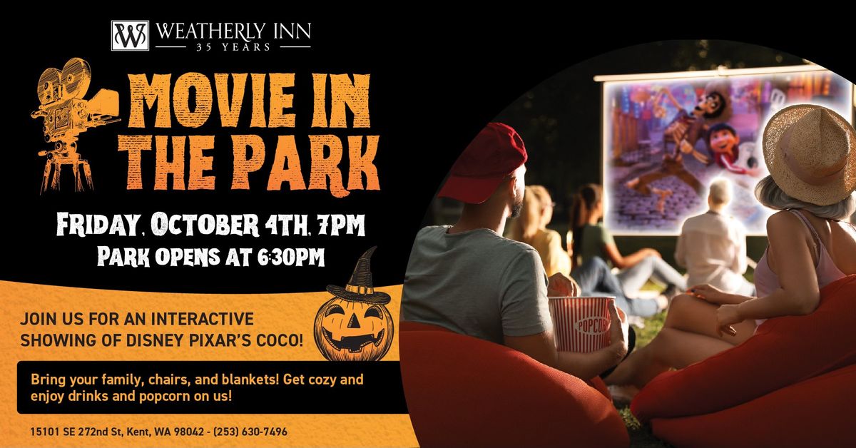 Movie in the Park Featuring Coco