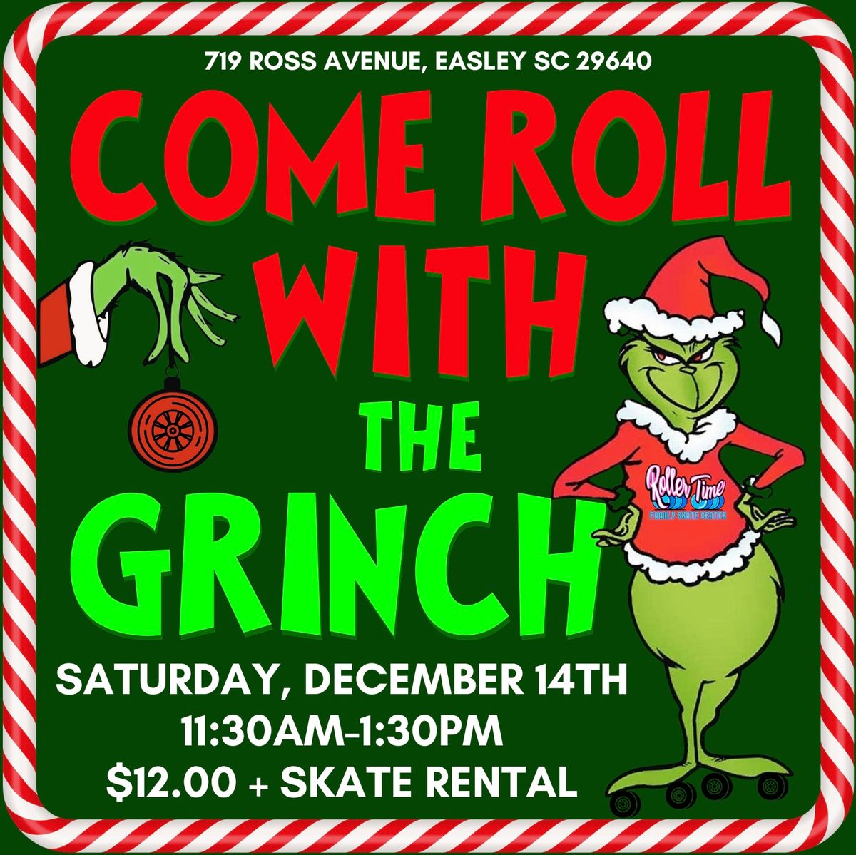 Grinch Skate \ud83d\udefc\ud83c\udf84