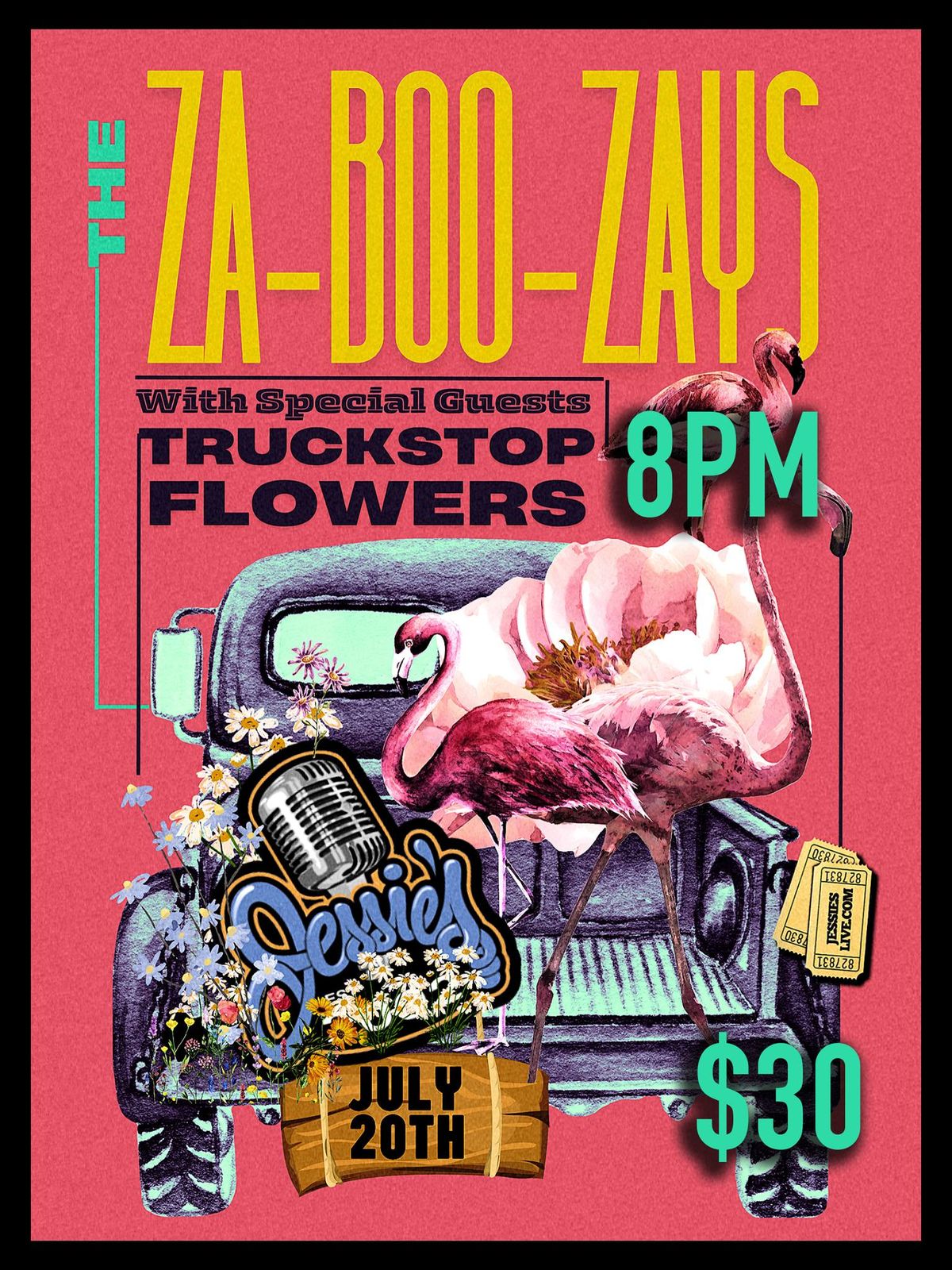 The Za-Boo-Zays w\/ Truckstop Flowers