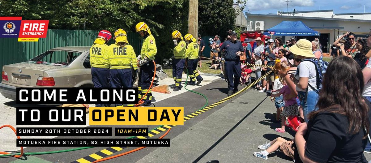 Station Open Day Motueka Volunteer Fire Brigade