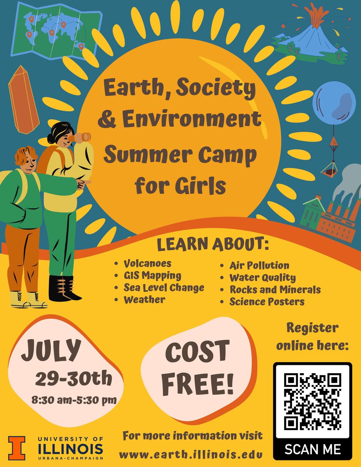 Earth, Society & Environment Summer Camp for Girls