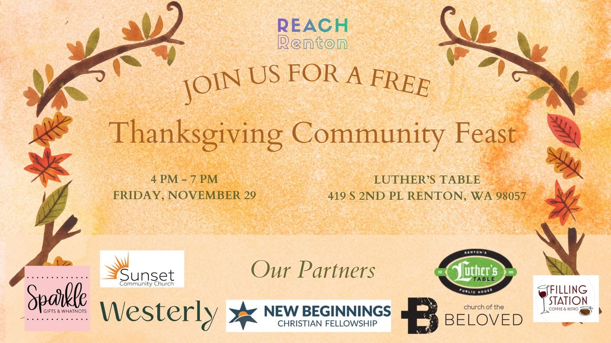 Thanksgiving Community Feast