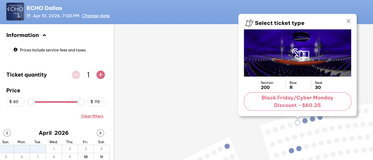 Cirque du Soleil: Echo - Dallas