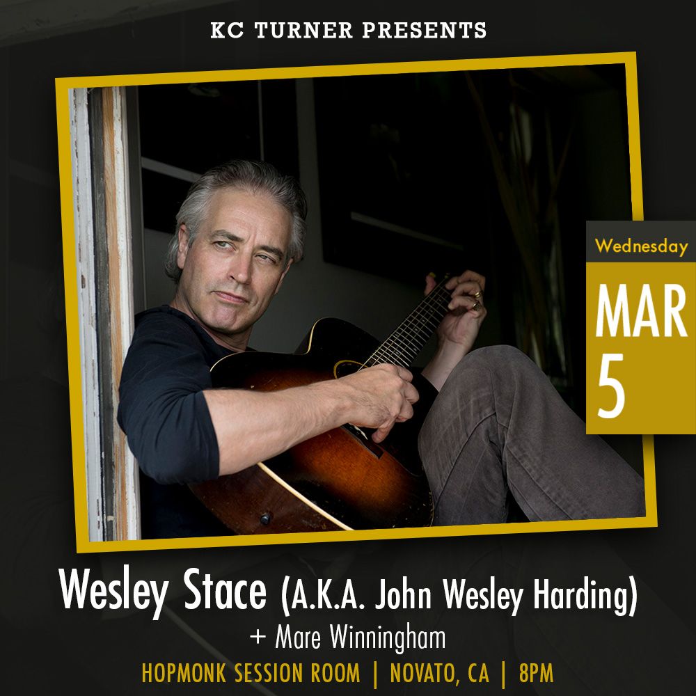 Wesley Stace (A.K.A. John Wesley Harding)