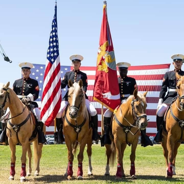 United States Marine Corps Mounted Color Guard FREE EVENT