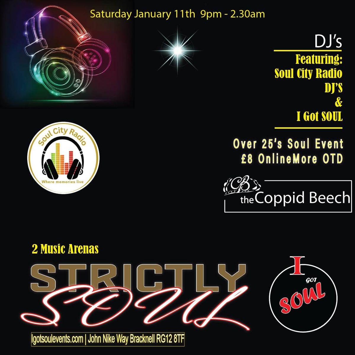 Strictly Soul, Soul City Radio & I Got Soul