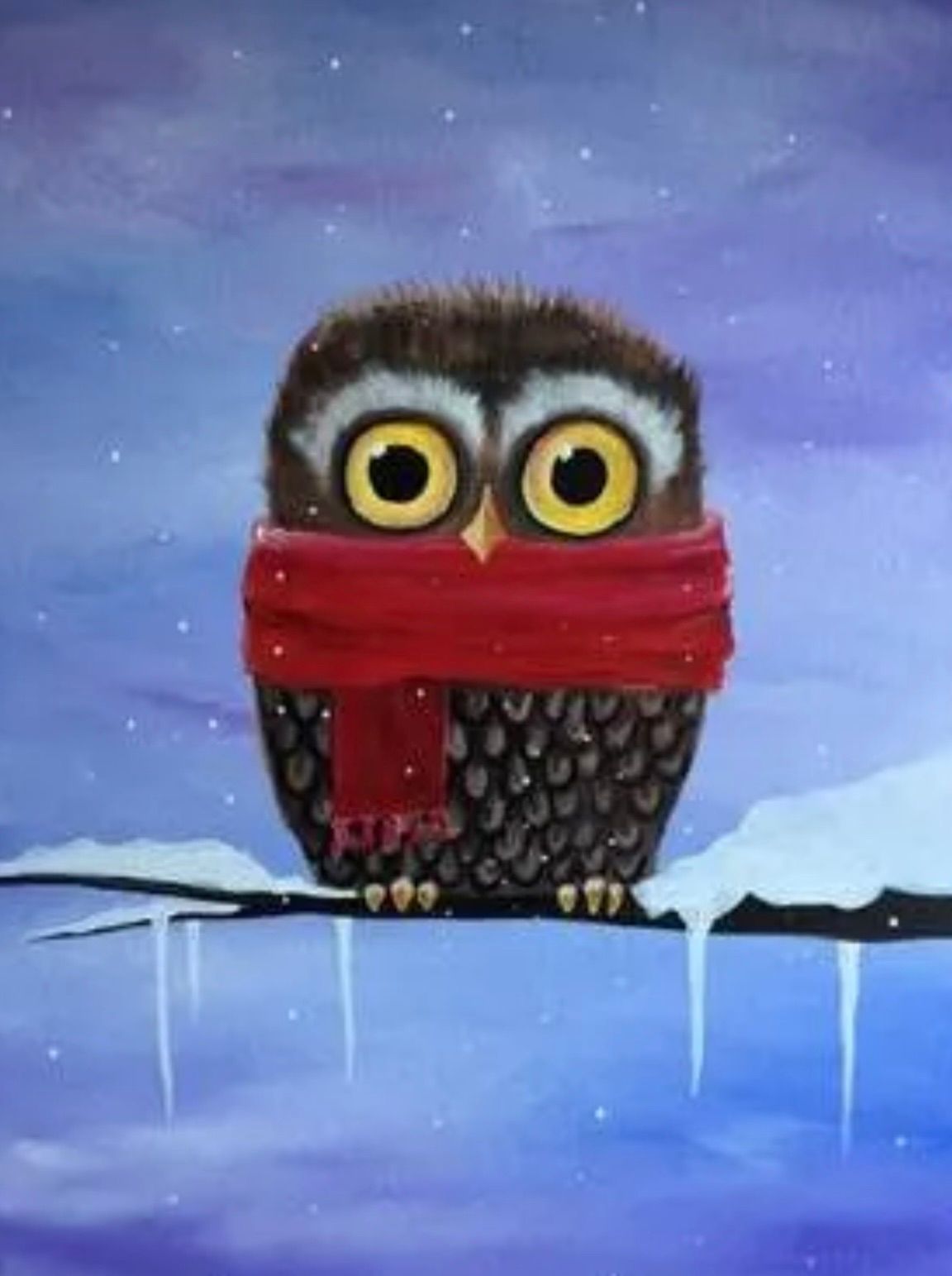 Paint Nite: sHOOT it's Cold