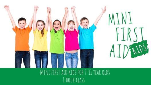 Mini First Aid Kids Class 7-11 Years in Bristol