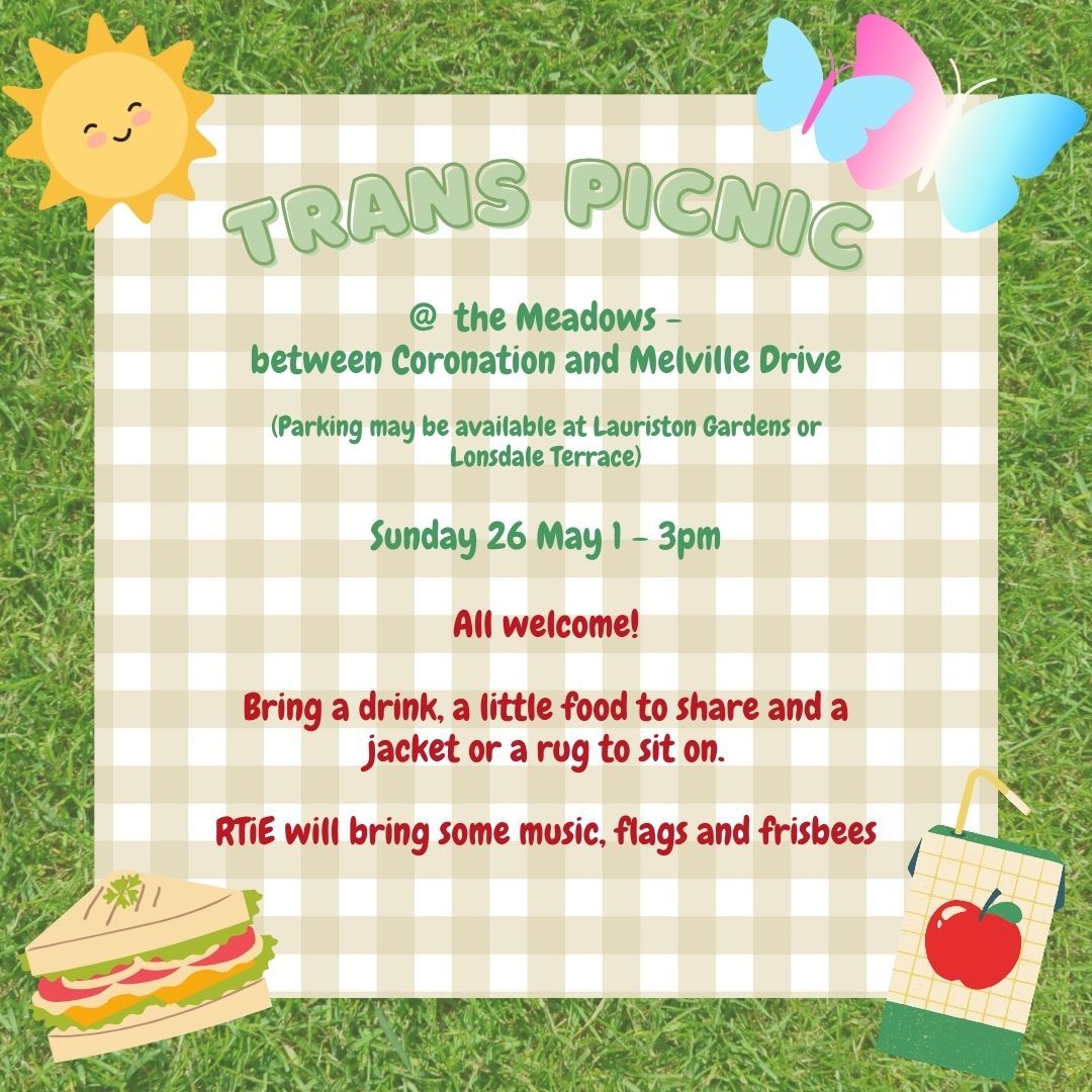 RTiE hosts a Trans Picnic on the Meadows