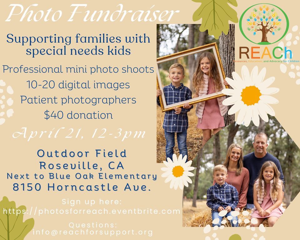 REACh's Spring Photo Fundraiser