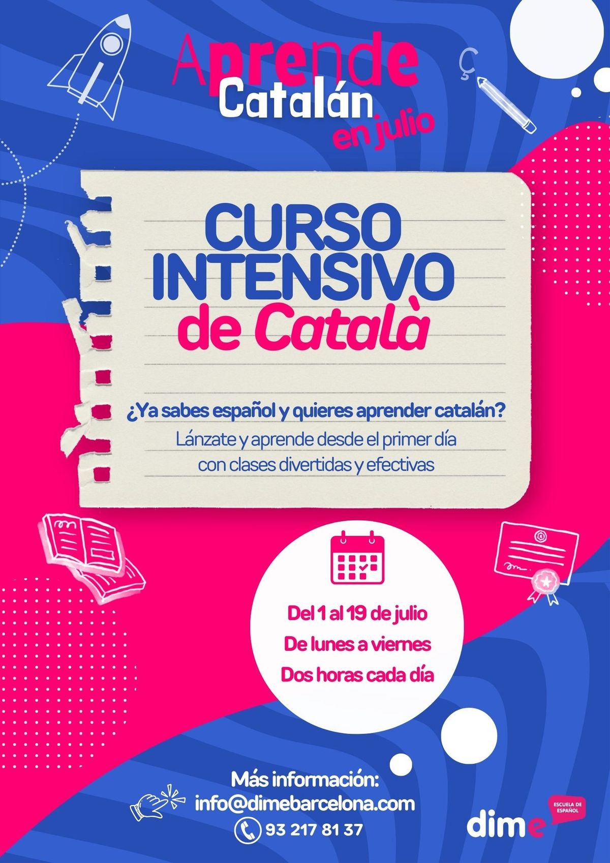 JULY INTENSIVE CATALAN COURSE