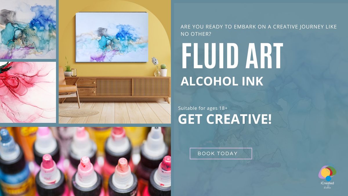 Fluid Art - Alcohol Ink Painting