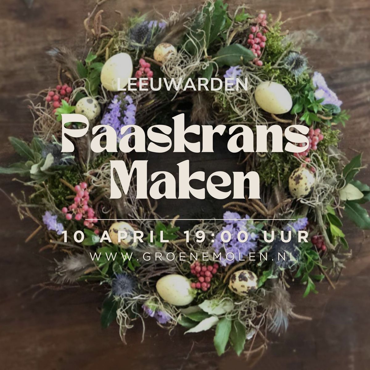 Workshop: Paaskrans Maken \ud83c\udf3f