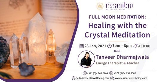 Full Moon Meditation: Healing from the Crystal Meditation