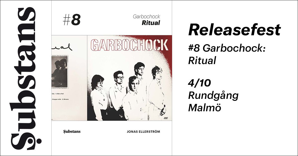 Releasefest i Malm\u00f6 f\u00f6r boken Garbochock: Ritual