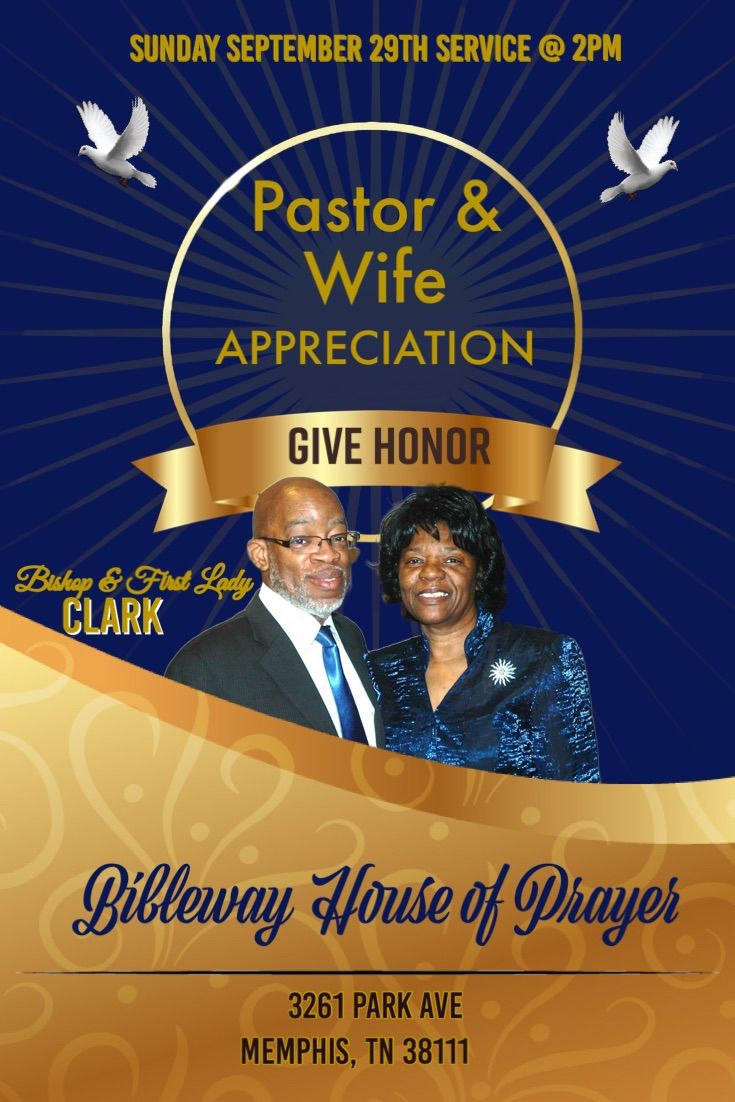 Pastor & Wife Appreciation 