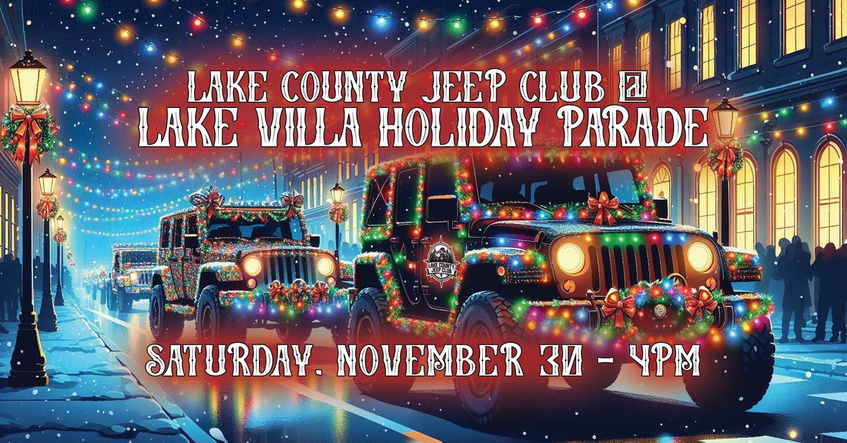 LCJC @ Lake Villa Holiday Parade!