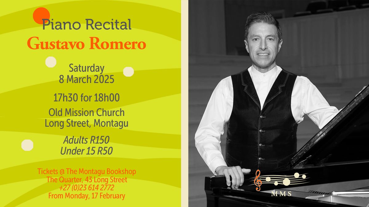 Piano Recital - Gustavo Romero