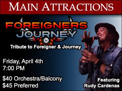 Foreigners Journey \u2013 Tribute to Foreigner and Journey