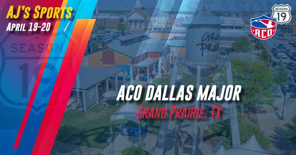 American Cornhole Organization Tournament - ACO Dallas Major - Season 19