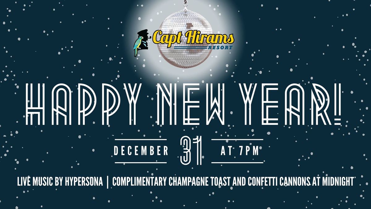 New Years Eve at Capt Hirams Resort