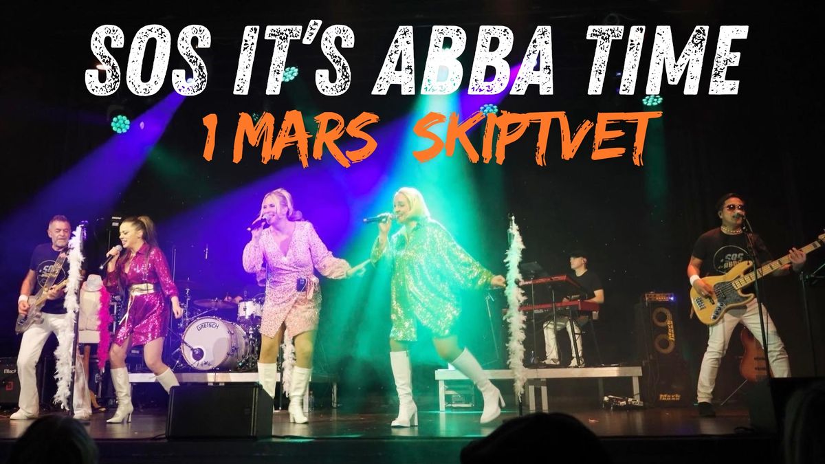 SOS it\u2019s ABBA TIME \/\/ Vonheim Samfunnshus - Skiptvet