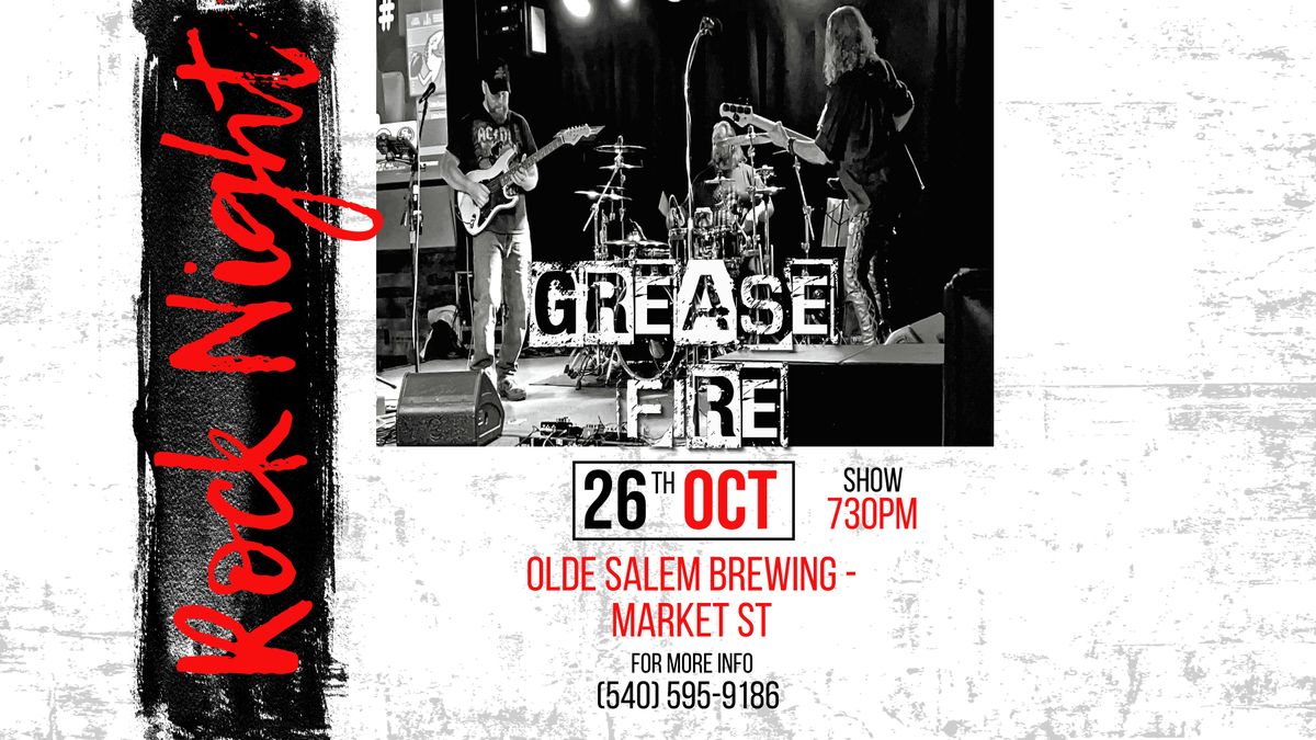 Grease Fire Rockin' OSB Market St.