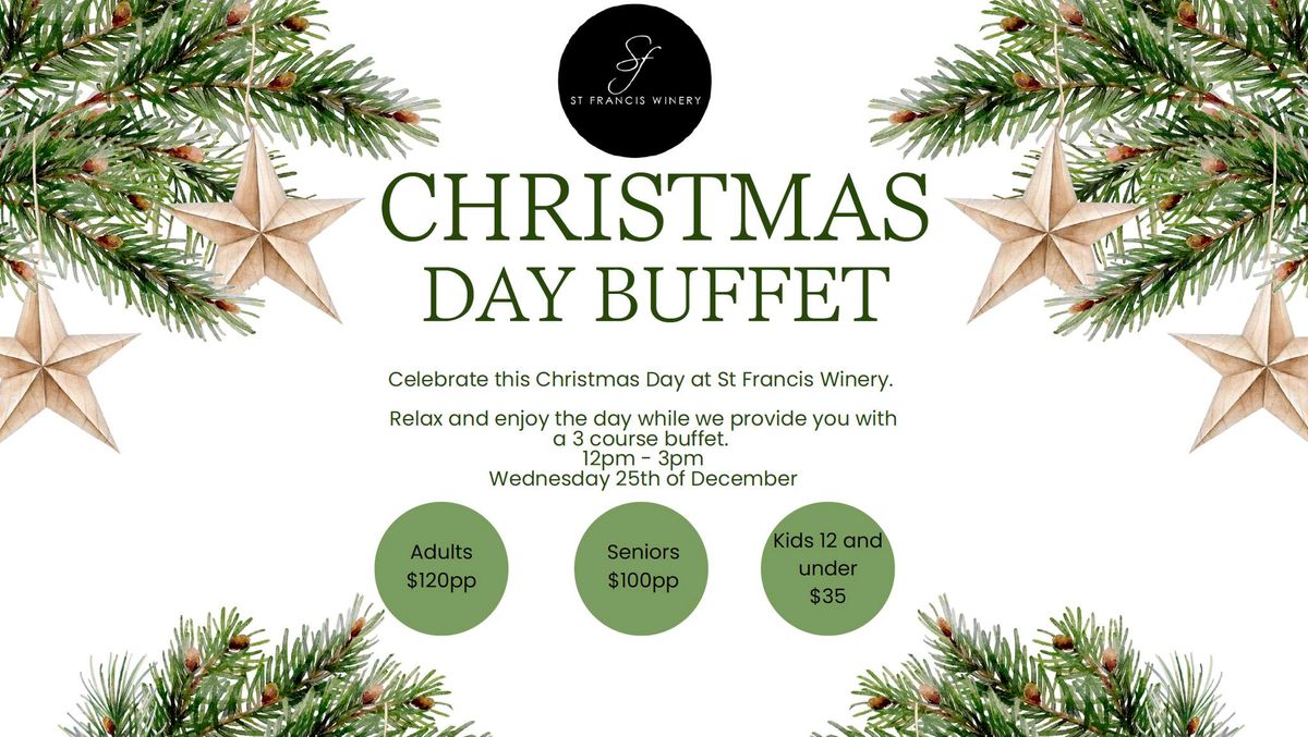 Christmas Day Buffet at St Francis Winery