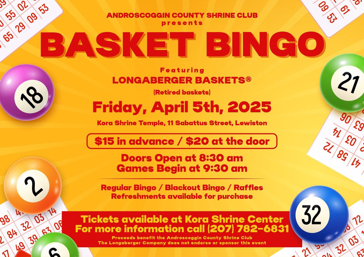 Basket Bingo at Kora