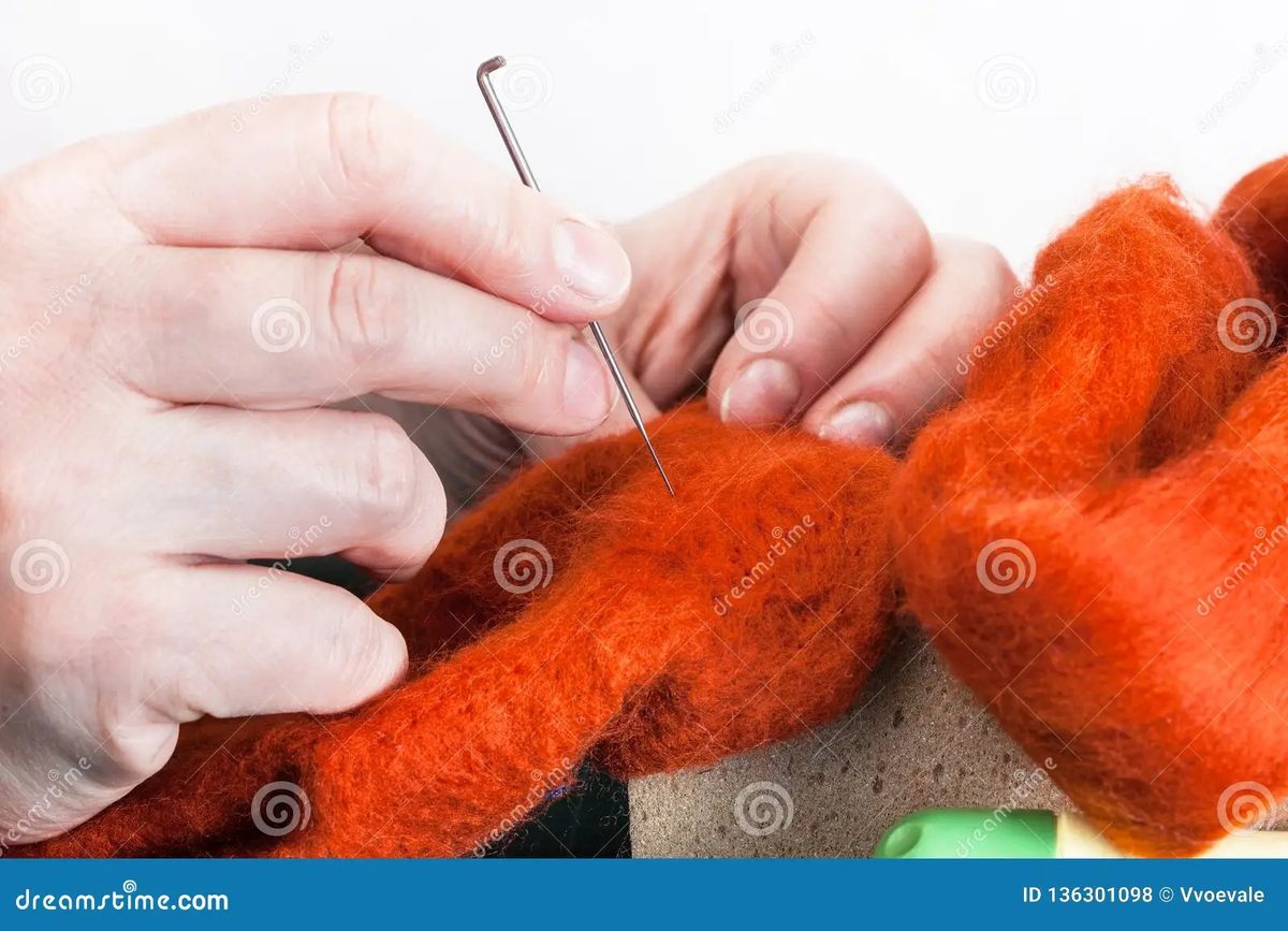 Adult Needle Felting Class at the Manhattan Arts Center