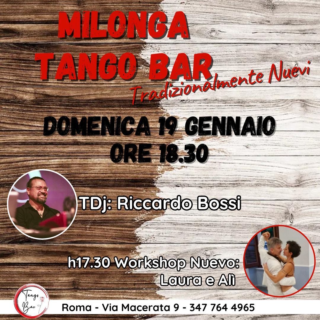 MILONGA DEL TANGO BAR - TDJ BOSSI