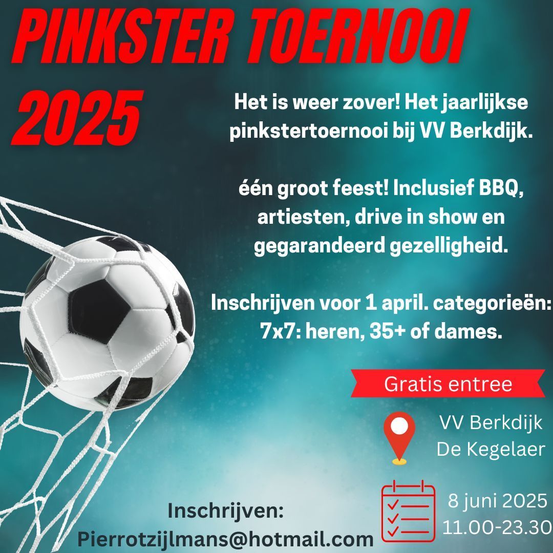 pinkstertoernooi VV Berkdijk 2025