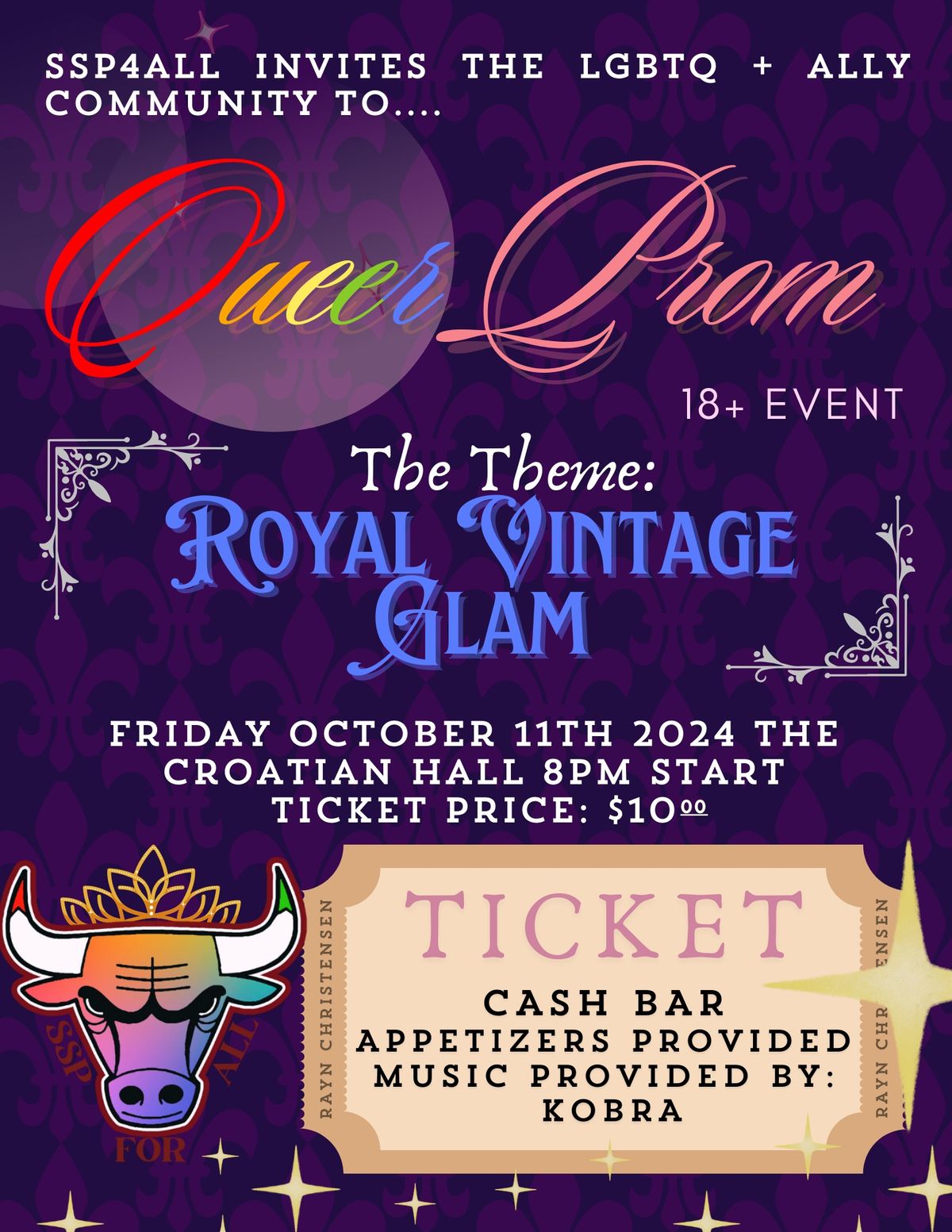 SSP4ALL's Royal Queer Prom: A LGBTQ+ and Allies Event