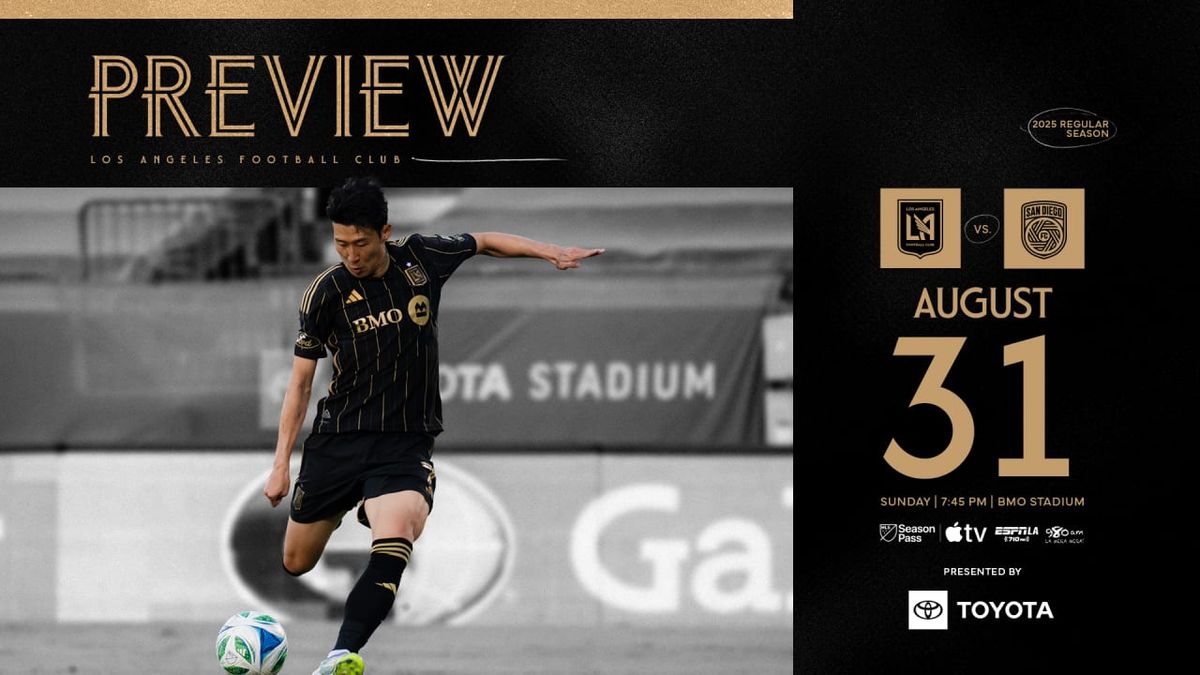 Parking Los Angeles Football Club at San Diego FC