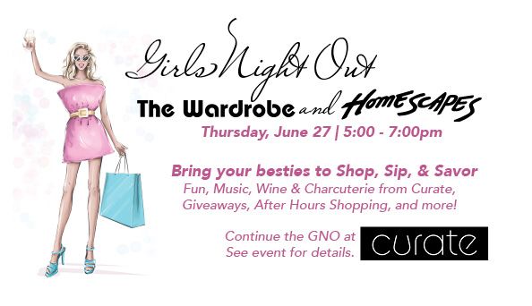 Girls Night Out at Homescapes & The Wardrobe