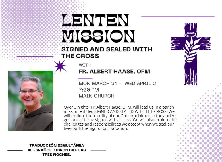 Lenten Mission with Fr. Albert Haase, OFM 