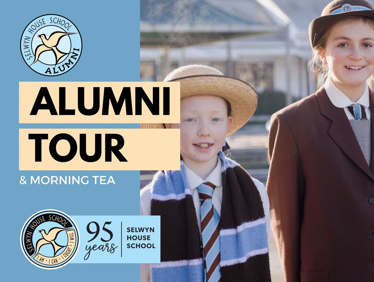 Alumni Tour & Morning Tea - Sept 10 