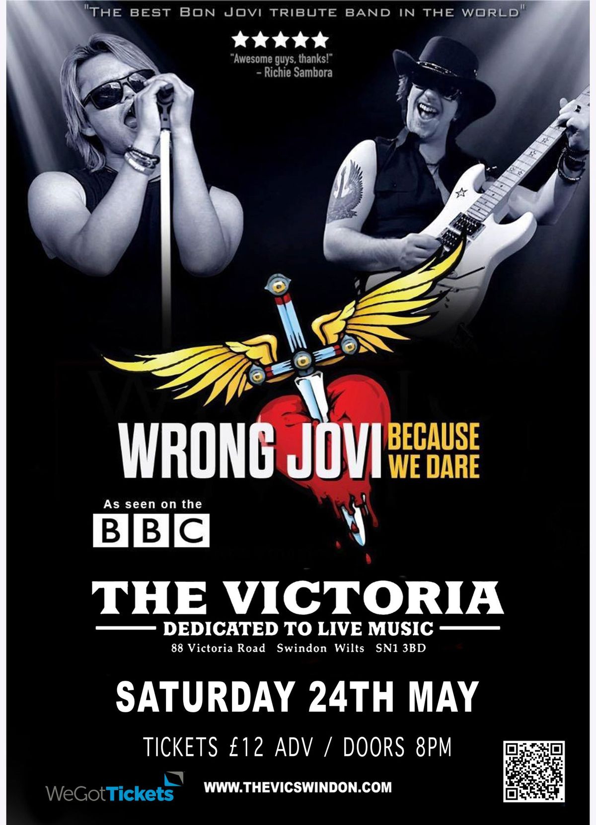 WRONG JOVI - live at The Vic 