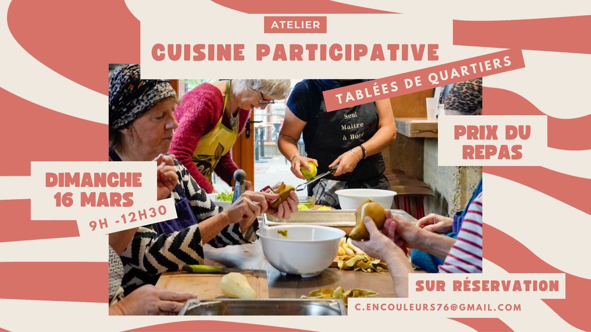 \ud83c\udf73 Atelier Cuisine Participative \ud83c\udf73