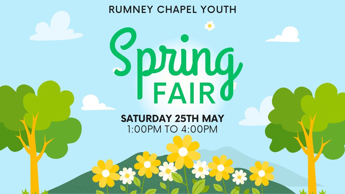 Spring Fair at Rumney Chapel
