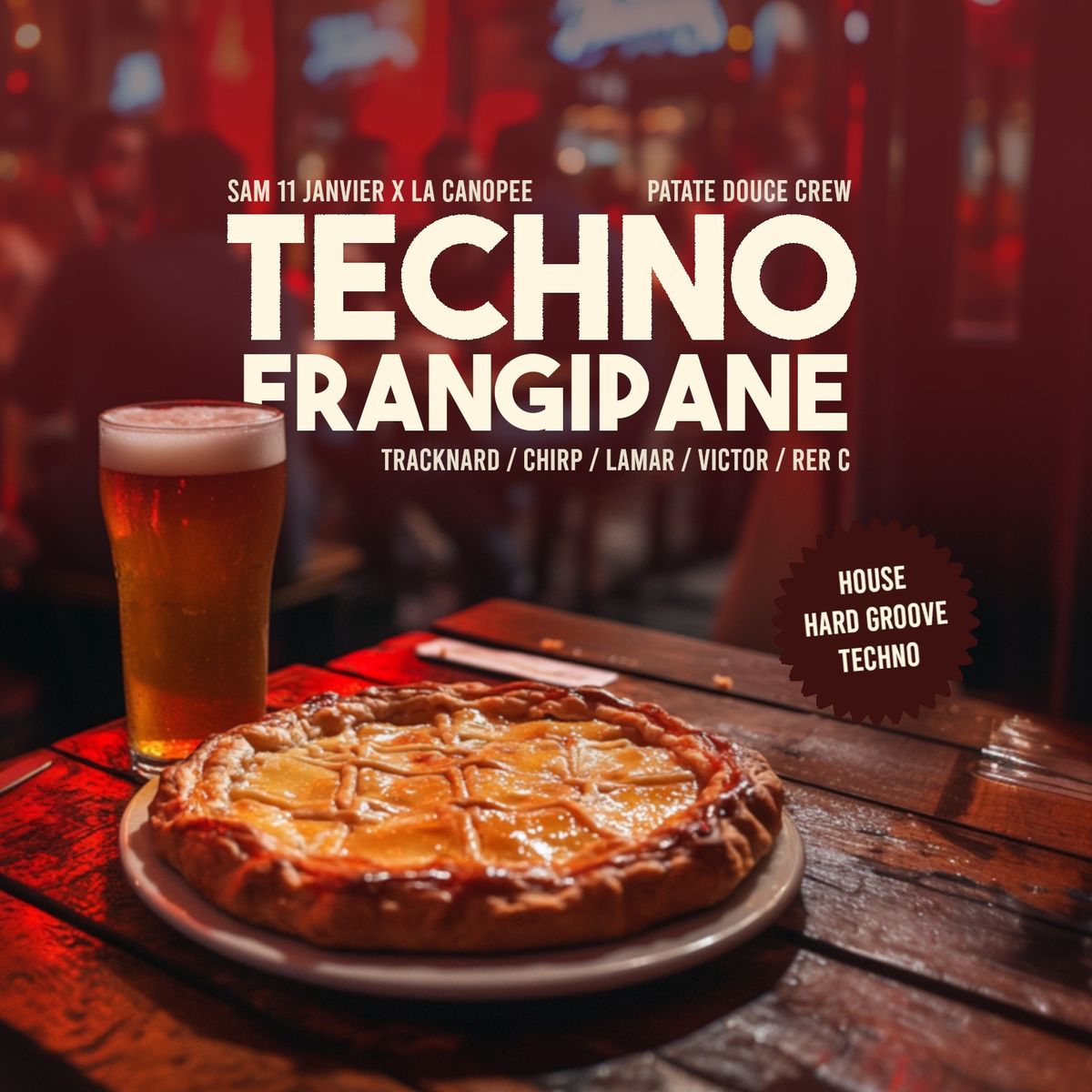 Techno Frangipane (avec Patate Douce Crew)