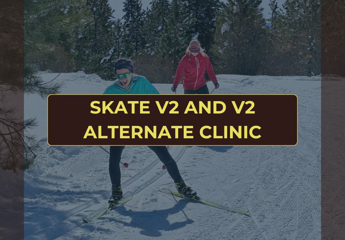 Nordic Skate Skiing Clinic. V2 & V2 Alternate Techniques